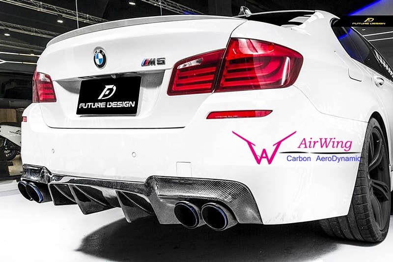 F10 M5 - VORSTEINER Style Carbon Fiber Rear Diffuser 03
